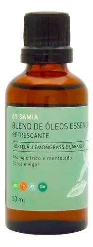 Blend De Leos Essenciais Refrescante By Samia Ml Mercadolivre