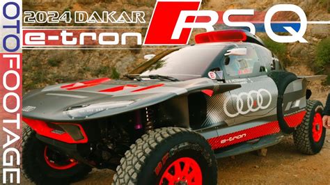 Audi Upgrades Its Off Road Rs Q E Tron For The Dakar Rally Youtube