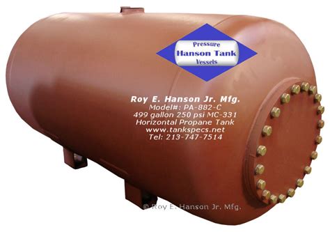 Gallon Horizontal Propane Gas Tanks Psig Propane Gas Tanks