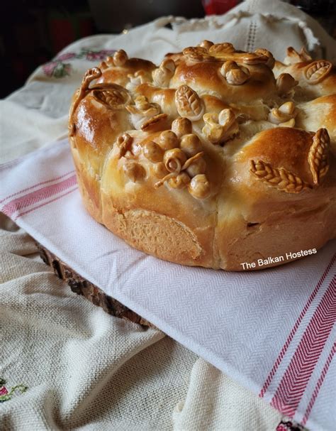 Božićna Česnicaserbian Christmas Bread The Balkan Hostess