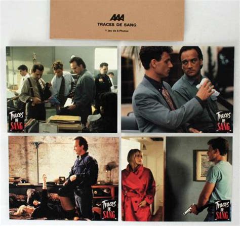 8 photos d'exploitation du film TRACES DE SANG (1992)