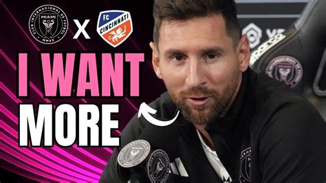 Messi S Journey In Search Of Becoming Champion With Inter Miami Youtube