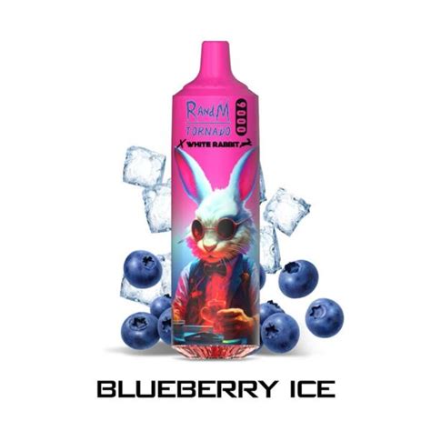 Puff 9000 taff RandM Tornado White Rabbit Goût Dragon fruit ice