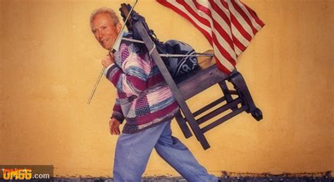 Senile Clint Eastwood Announces He'll Vote for Empty Chair