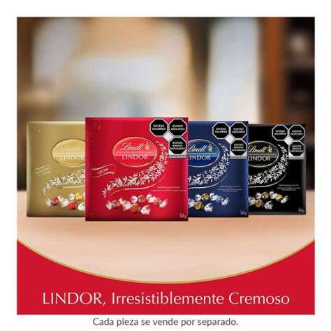 Trufas De Chocolate Lindt Lindor Cacao Con Relleno Suave G