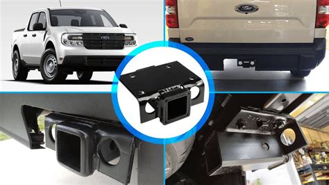 The Ford Maverick Trailer Tow Hitch Receiver Option Youtube