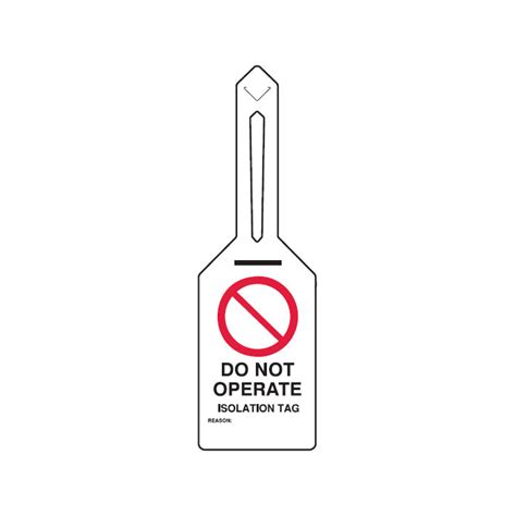 locking safety tags   operate isolation tag seton australia