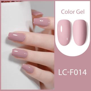 Lilycute Nude Milky White Nail Gel Polish Transparent Summer Pink Jelly