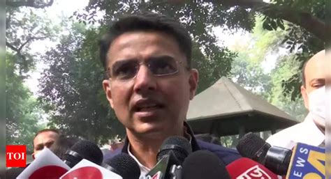 Sachin Pilot News Sachin Pilot Meets Congress President Sonia Gandhi