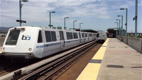 Bay Area Rapid Transit Bart Mid Day Trains West Oakland Station 7