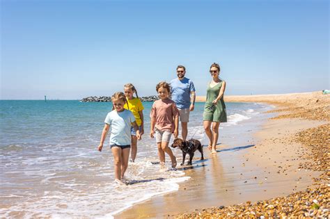 West Sands Beach Selsey Seal Bay Resort