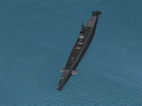 Gato Class Submarine Ss 246 Uss Croaker 3d Model 109 3ds Unknown