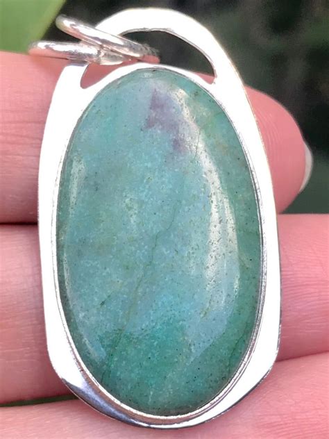 Green Apatite Pendant In 2022 Sterling Silver Pendants Pendant Apatite