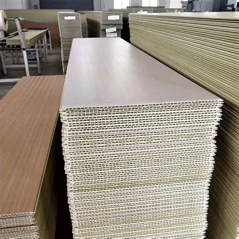 High Quality Bamboo Wood Fiber Soundproof Integrated Wallboard Pvc Wall