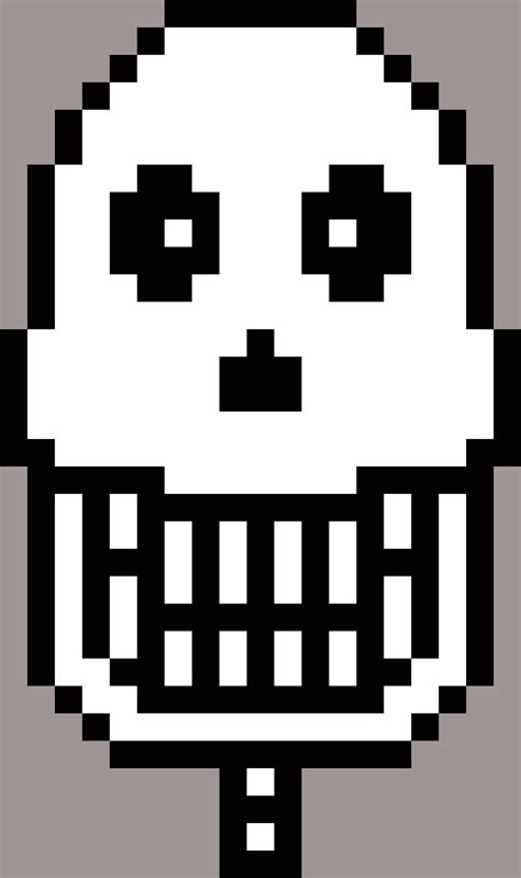 My Undertale Gaster Sprite Pixel Art Maker Images