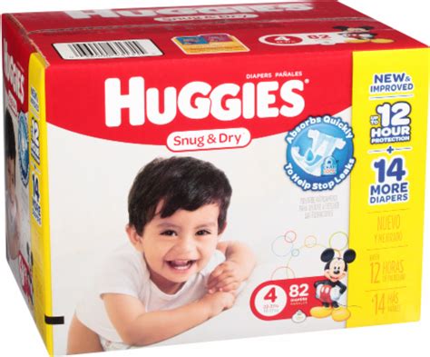 Huggies Snug Dry Size 4 Diapers 74 Count Food 4 Less