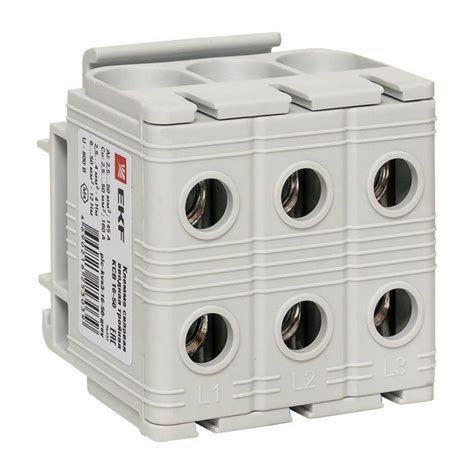 Клемма силовая вводная тройная КСВ 16-50кв.мм сер. PROxima EKF plc-kvs3 ...