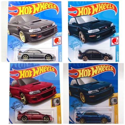 Subaru Impreza B Sti Version Hot Wheels