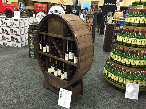 Beer Display Pop Display Display Shelves Barrel Bar Whiskey Barrel