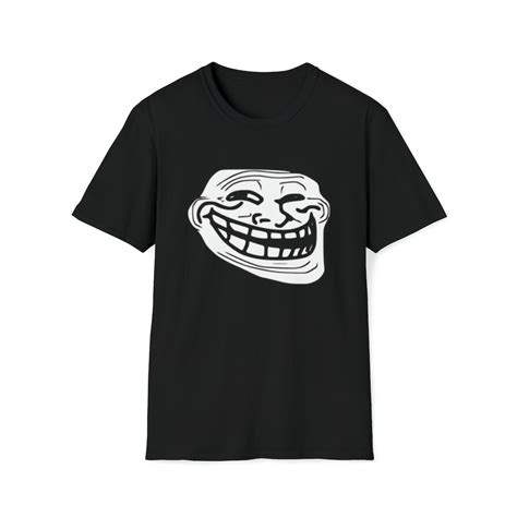 Troll Face T Shirt Etsy