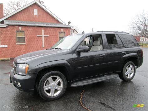 2008 Black Granite Metallic Chevrolet Trailblazer Lt 4x4 74490161