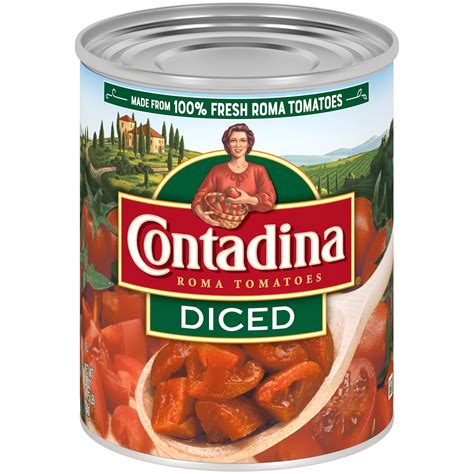 Contadina Canned Diced Tomatoes 28 Oz Can