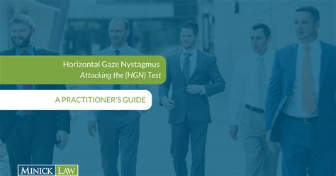 Attacking the Horizontal Gaze Nystagmus (HGN) Test - VIDEO