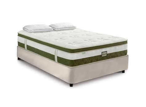 Matelas hybride BAMBOO 160 x 200 cm ressorts ensachés et mémoire de