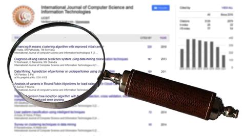 Verifying a Google Scholar impact factor? - Predatory Journals and ...