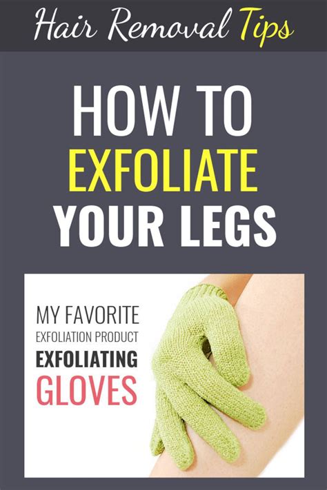 How To Exfoliate Legs In Exfoliate Legs Exfoliating Ingrown Hair