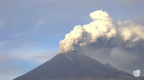 El volcán Popocatépetl expulsa lava y ceniza días después del terremoto