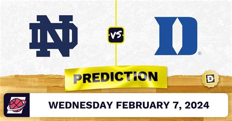 Notre Dame Vs Duke Prediction Odds College Basketball Picks