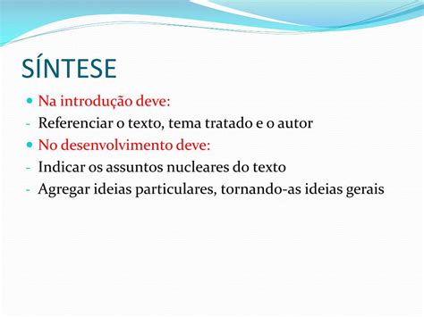 Ppt Resumo E Síntese Powerpoint Presentation Free Download Id926643