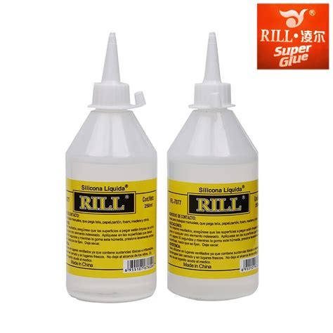 250mltransparent Liquid Silicone Glue - Buy 250ml Silicone Glue,Liquid ...