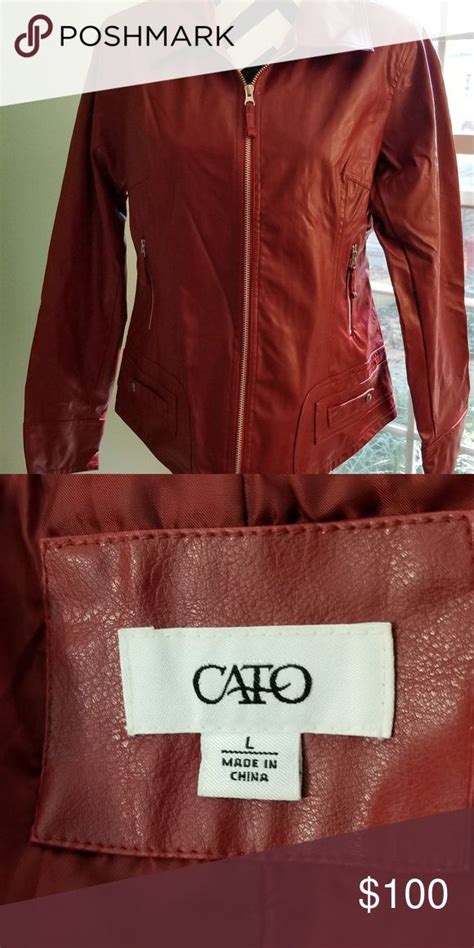 Cato Faux Leather Jacket Leather Jacket Faux Leather Jackets Jackets