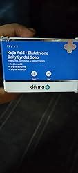 Buy The Derma Co Kojic Acid Glutathione Daily Syndet Brightening Soap