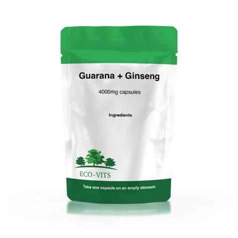 GUARANA ET GINSENG 4000mg Super Force 30 Gélules EUR 26 35 PicClick FR