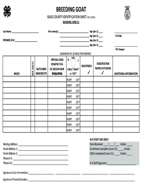 Fillable Online Extension Unl Premise Registration FormOhio Department