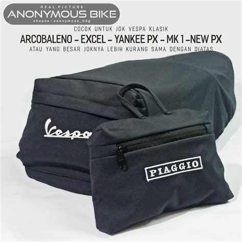 Jual Cover Bungkus Sarung Jok Vespa Klasik Excel Arcobaleno New Px