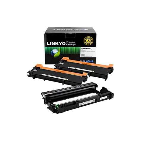 Linkyo Compatible Toner Cartridge And Drum Unit Set Replacement For