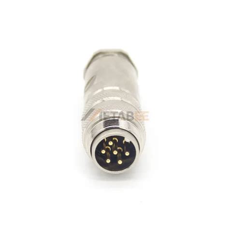 M Pin Male Field Wireable Connector Metabeeai