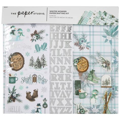 Winter Wonder Scrapbook Kit | Hobby Lobby | 583971