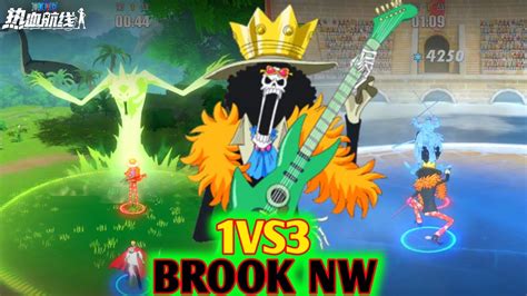 Scary Brook Nw 1vs3 Pvp Matches Gameplay One Piece Fighting Path