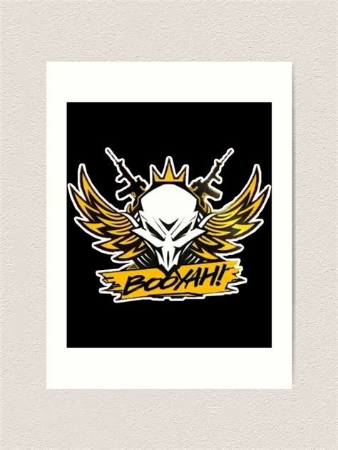 Garena Free Fire Booyah Day Logo Art Print For Sale By DynamicDimes