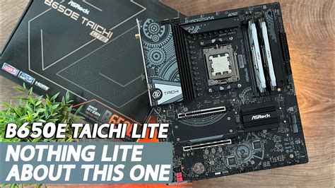 ASRock B650E Taichi Lite Review YouTube