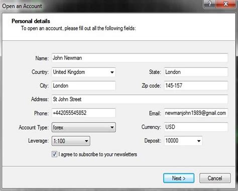 How To Open Demo Account In Metatrader 4 Metatrader 4 Demo Account Ifcm