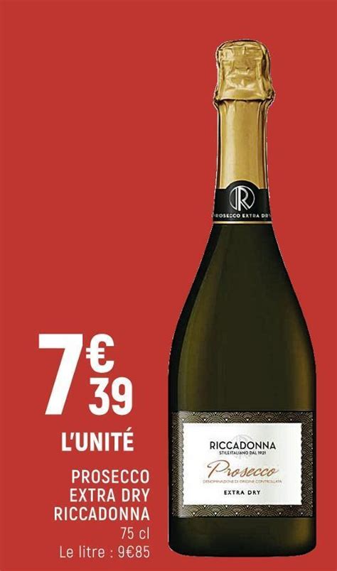 Promo Riccadonna Prosecco Extra Dry Chez Spar