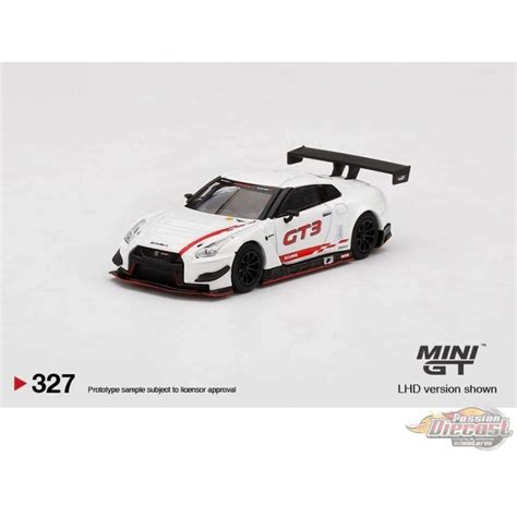 Mini Gt 164 Nissan Gt R Nismo Gt3 2018 Presentation Mijo Exclusives Usa Mgt00327