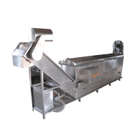 High Efficiency Vegetable Continuous Conveyor Blancher At Best Price In