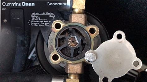 How To Change The Water Pump Impeller On A Cummins Onan Generator By